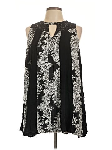 Umgee Sleeveless Blouse (view 1)