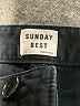 Sunday Best 100% Cotton Black Active Pants Size 0 - photo 7