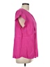 Boden 100% Viscose Pink Short Sleeve Blouse Size 12 - photo 4