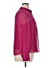 DKNYC 100% Polyester Color Block Pink Long Sleeve Blouse Size XL - photo 4