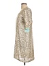 CeCe Metallic Silver Cocktail Dress Size L - photo 5