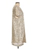 CeCe Metallic Silver Cocktail Dress Size L - photo 4