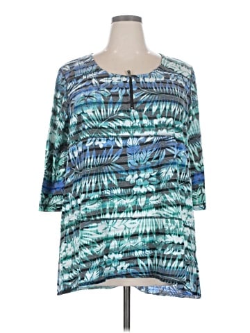 Onque 3/4 Sleeve Blouse (view 1)