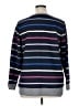 Lands' End Stripes Blue Pullover Sweater Size XL (petite) - photo 2
