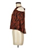 Le Lis 100% Polyester Brown Sleeveless Blouse Size L - photo 5