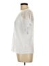 Valerie Stevens 100% Polyester White Short Sleeve Blouse Size L - photo 5