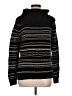 Chaps 100% Cotton Stripes Black Turtleneck Sweater Size M - photo 1