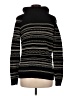 Chaps 100% Cotton Stripes Black Turtleneck Sweater Size M - photo 2
