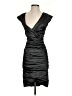 Nicole Miller Collection Solid Black Cocktail Dress Size 4 - photo 1