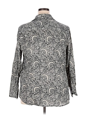 Foxcroft Long Sleeve Button-Down Shirt (view 2)