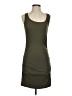 Bobi Solid Green Casual Dress Size XS - photo 1