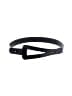 Diesel 100% Leather Black Leather Belt Size XXS - photo 1