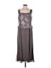Alex Evenings Gray Cocktail Dress Size 14 - photo 1