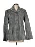Liz Claiborne 100% Acetate Animal Print Gray Blazer Size M - photo 1