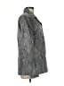 Liz Claiborne 100% Acetate Animal Print Gray Blazer Size M - photo 4