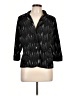 Robert Louis Chevron-herringbone Black Blazer Size L - photo 1