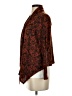 Yahada Brown Long Sleeve Blouse Size S - photo 5