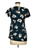 Loveappella Teal Blue Short Sleeve Top Size M - photo 2