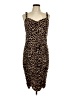 Torrid Animal Print Brown Cocktail Dress Size Lg Plus (0) - photo 1