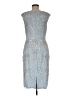Aidan Mattox 100% Polyester Blue Cocktail Dress Size M (estimated) - photo 2