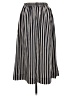 J.Crew 100% Polyester Stripes Ivory Casual Skirt Size 6 (tall) - photo 2