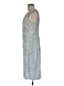 Aidan Mattox 100% Polyester Blue Cocktail Dress Size M (estimated) - photo 5
