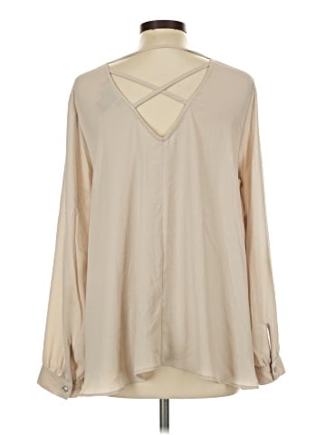 Karen Kane Long Sleeve Blouse (view 2)