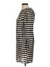H&M 100% Polyester Checkered-gingham Gray Casual Dress Size XS - photo 5