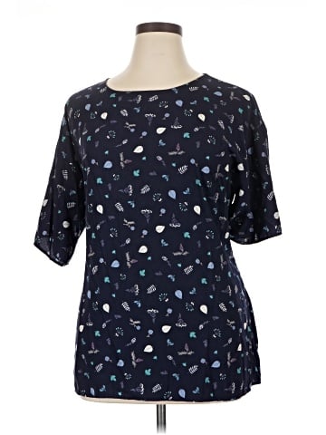 Molly & Isadora Short Sleeve Blouse (view 1)