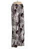 IMAN Paisley Brown Casual Pants Size Lg Long - photo 1