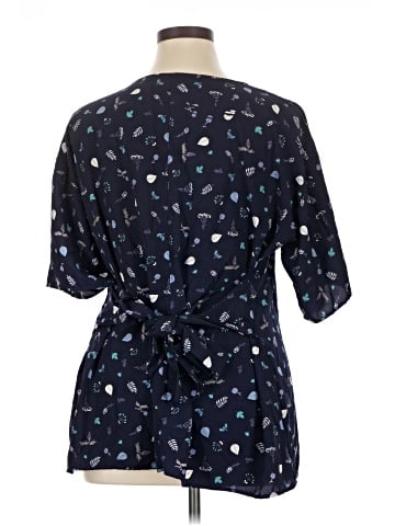 Molly & Isadora Short Sleeve Blouse (view 2)