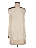 L.A.M.B. Ivory Sleeveless Blouse Size 2 - photo 1