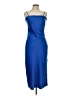 Glam Blue Cocktail Dress Size L - photo 1
