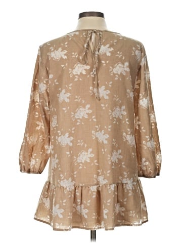 Chris & Carol 3/4 Sleeve Blouse (view 2)