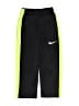 Nike 100% Polyester Color Block Black Track Pants Size 3T - photo 1