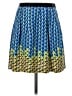 Marc by Marc Jacobs 100% Silk Print Blue Silk Skirt Size 2 - photo 1