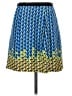 Marc by Marc Jacobs 100% Silk Print Blue Silk Skirt Size 2 - photo 2