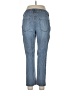 Chico's Chevron-herringbone Blue Jeans Size Lg (2) - photo 2