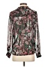 ModCloth Paisley Green Long Sleeve Blouse Size XS - photo 2