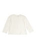 Zara 100% Cotton Ivory Long Sleeve T-Shirt Size 4 - 5 - photo 1
