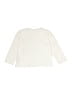 Zara 100% Cotton Ivory Long Sleeve T-Shirt Size 4 - 5 - photo 2