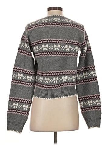 Pink Rose Pullover Sweater (view 2)