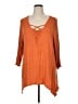 Westbound Orange 3/4 Sleeve Blouse Size 1X (estimated) - photo 1