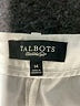 Talbots Solid Ivory Khaki Shorts Size 14 - photo 3