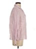 Zara Pink 3/4 Sleeve Button-Down Shirt Size XS - photo 4