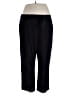 DKNY Solid Black Casual Pants Size 18 - photo 1