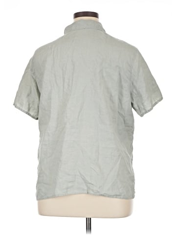 J.Jill Short Sleeve Button-Down Shirt (view 2)