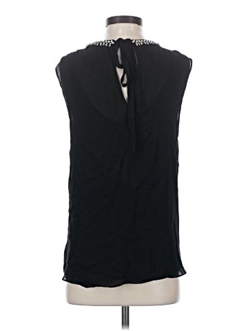 Rebecca Taylor Sleeveless Silk Top (view 2)