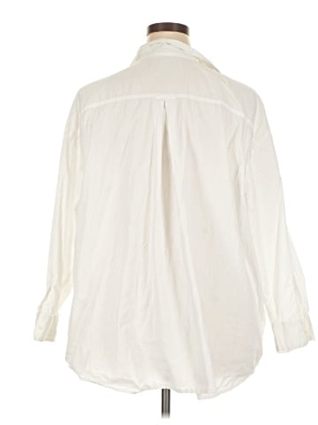 Old Navy 3/4 Sleeve Button-Down Shirt (view 2)