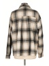By Together Plaid Tan Ivory Jacket Size L - photo 2